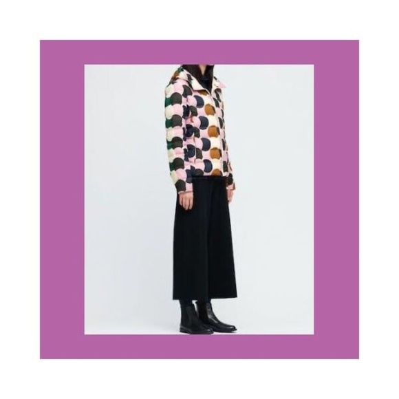 UNIQLO x MARIMEKKO Ultra Light Down Jacket Parka Coat L bubble quilted packable - Picture 6 of 9